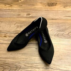Rothy’s Black Pointed Toe Flats